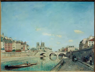 Die Seine und Notre-Dame